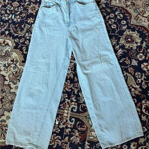 BDG Light Blue High & Wide Jeans